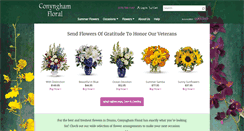 Desktop Screenshot of conynghamfloral.com